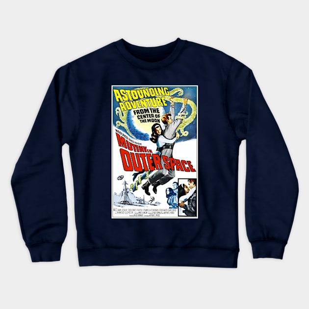 Space Mutiny! Crewneck Sweatshirt by SciFi_Kaiju_Guy